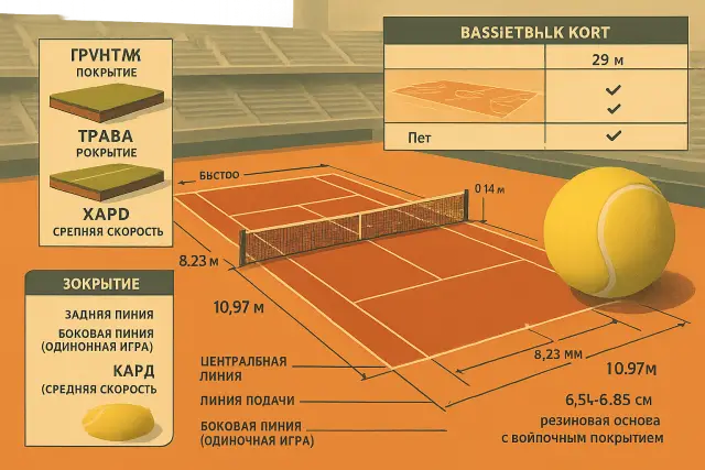 Теннисный корт - факты без домыслов
